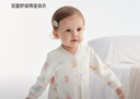 英氏（YEEHOO）哈衣秋新生兒純棉嬰兒衣服四季連體衣包屁衣 曬單實(shí)拍圖