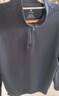 布先生熱膽半高領(lǐng)拉鏈半門(mén)襟加厚T男春秋軟糯親膚T恤KT15771 礦石灰 2XL (185) 曬單實(shí)拍圖