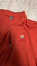 KOLON SPORT/可隆吸濕速干T恤 男士戶(hù)外徒步NATURETOP半拉鏈長(cháng)袖上衣 LHZT6SN055-WI 酒紅 XL 180/100A 曬單實(shí)拍圖