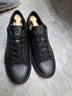 愛(ài)步（ECCO）休閑鞋男 2026年新款真皮簡(jiǎn)約舒適板鞋輕商務(wù)男鞋 柔酷10號560114 黑色56011401001 42 曬單實(shí)拍圖