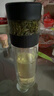 蘇泊爾（SUPOR）玻璃杯雙層水杯茶水分離泡茶杯男女款便攜耐高溫辦公茶杯子禮物 【獨立茶倉】儒雅黑-300mL 曬單實(shí)拍圖