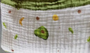 嬰兒紗布浴巾新生寶寶超軟純棉全棉A類(lèi)夏季新款可穿可裹兒童蓋毯 【6層】清爽牛油果110*110cm 寬邊 曬單實(shí)拍圖