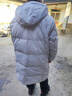 美特斯邦威羽絨服男士2025冬季新款連帽加厚中長(cháng)款抗寒保暖男外套 曬單實(shí)拍圖