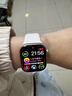 Apple/蘋(píng)果 Watch S11 智能手表GPS+蜂窩款42毫米玫瑰金色鋁金屬表殼淡桃粉色運動(dòng)型表帶S/M MF984CH/B 曬單實(shí)拍圖