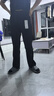 JEEP SPIRIT吉普休閑褲男士商務(wù)小西褲通勤西裝褲彈力修身抗皺長(cháng)褲子2XL 曬單實(shí)拍圖