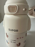 蘇泊爾（SUPOR）兒童保溫杯水杯水壺小學(xué)生上學(xué)開(kāi)學(xué)316L吸管杯 椰奶白KCV50CM20 曬單實(shí)拍圖