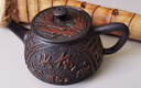 滇匠紫陶建水紫陶非紫砂壺茶具套裝高檔送禮男士生日新年禮物同事朋友結婚 一壺6杯 曬單實(shí)拍圖
