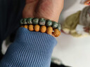 月印百川 京八棱紋小核桃手串猴頭文玩手鏈男女款約10*12mm 曬單實(shí)拍圖
