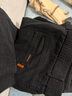 皮爾卡丹（pierre cardin）商務(wù)休閑褲男秋冬季中青年潮流加厚毛呢褲子男士彈力長(cháng)褲 黑色 34 曬單實(shí)拍圖