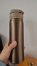 膳魔師（THERMOS）鈦杯Ti純鈦保溫杯大容量水杯商務(wù)杯子團購生日禮物TCTG/TCTC TCTG礦石金【純鈦茶隔片】 500ml 曬單實(shí)拍圖