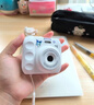 馥雨哈嘍kittyCCD數碼照相生日禮物學(xué)生兒童拍立得校園拍照錄像高清可傳手機送女生閨蜜走心高級 白色diy+雙攝自拍+拍立得濾鏡+禮盒裝 套餐一8G可拍1000張-可傳手機 曬單實(shí)拍圖