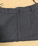 尚都比拉含綿羊毛保暖半身裙女冬季厚實(shí)顯瘦百褶A字裙高級感減齡優(yōu)雅短裙 曬單實(shí)拍圖