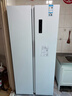 康佳500升對開(kāi)門(mén)冰箱變頻一級能效8分鐘凈味超薄風(fēng)冷無(wú)霜大容量雙循環(huán)家用白色5GW50JFB國家補貼 曬單實(shí)拍圖