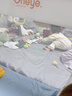 丸丫K2嬰兒床圍欄寶寶防摔防護欄床邊防掉檔板免打孔簡(jiǎn)灰1.8+2+2三面 曬單實(shí)拍圖