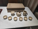 京東京造 整套茶具 米黃汝窯功夫茶具高檔家用客廳茶壺秋黛遠山禮盒套裝 曬單實(shí)拍圖