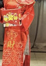 acvcas財神爺服裝演出2024財神爺衣服男女財神爺cos服年會(huì )裝cosplay年會(huì ) 祥龍A（衣+帽+元寶）有如意 曬單實(shí)拍圖