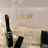迪奧Dior心動(dòng)紅唇口紅禮盒裝(絲絨999+潤唇膏001)女神節生日禮物 曬單實(shí)拍圖