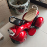 赟婭兒童電動(dòng)摩托車(chē)三輪車(chē)童車(chē)周歲禮寶寶小孩可坐人充電遙控玩具車(chē) 烤漆紅【雙驅動(dòng)】大電+藍牙+遙控 61六一兒童節禮物男孩 曬單實(shí)拍圖
