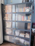 七序書(shū)柜帶門(mén)兒童書(shū)架鋼制防塵儲物柜家用展示柜臥室落地置物架收納柜 【五門(mén)六層】長(cháng)120寬42高176cm 曬單實(shí)拍圖