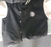 大嘴猴（paul frank）外套男士春秋季休閑夾克男寬松重磅情侶款棒球服男裝 黑色 2XL 曬單實(shí)拍圖