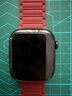 適用蘋(píng)果S11手表表帶applewatch10四代裝甲硅膠表帶iwatch9高級感8智能7配件46男生ultra3【1103】 酒紅 46mm(S10-11) 曬單實(shí)拍圖