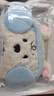 蕉京睡眠眼罩遮光毛茸小狗可愛(ài)搞怪睡覺(jué)專(zhuān)用眼罩緩解眼睛疲勞冰袋眼罩 毛絨小狗-贈冰袋 曬單實(shí)拍圖