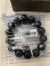 石玥珠寶精品16mm銀眼天然黑曜石手串本命年轉運珠水晶手鏈男女士款禮物 曬單實(shí)拍圖
