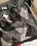 森馬（Semir）毛衫男冬季仿馬海毛格紋提花針織衫2025學(xué)院風(fēng)情侶裝109725107202 曬單實(shí)拍圖