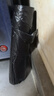 利得背心垃圾袋黑色55*70cm66只單面1絲家用廚房加大手提袋 曬單實(shí)拍圖