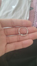 唯一（Winy）情侶對戒純銀925女款男士求訂婚戒指情侶一對送女三八節女神禮物 曬單實(shí)拍圖
