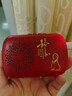 音絮電池插電兩用老年人念念專(zhuān)用音樂(lè )播放器插卡小音響不間斷循環(huán)便攜 紅色   送專(zhuān)用電源插頭 唱號機自帶38首 曬單實(shí)拍圖