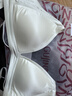古今緞面無(wú)痕內衣女四季薄款無(wú)鋼圈法式三角杯文胸大胸顯小胸罩香檳M 曬單實(shí)拍圖