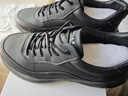 百麗厚底增高健步鞋男25秋戶(hù)外休閑運動(dòng)鞋A2152CM5 碳墨黑 43 曬單實(shí)拍圖