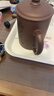 尊壺宜興紫砂杯茶杯茶具大號蓋杯辦公水杯子原礦紫泥 高山蓋杯 曬單實(shí)拍圖