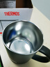 膳魔師（THERMOS）保溫杯340m男女士?jì)和R克咖啡杯生日年會(huì )新年禮物JDG-351 黑色 曬單實(shí)拍圖