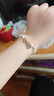 Amber Lollipop珍珠手鏈女士輕奢小眾手飾串珠手串生日520情人節禮物送女友老婆 金色(Luck系列) 曬單實(shí)拍圖