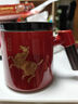 一念方圓2026年馬到成功故宮紅馬克杯帶蓋茶水分離杯泡茶杯伴手禮品定制LG 故宮紅馬到成功-木柄百川杯【禮盒裝】 曬單實(shí)拍圖