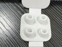 Smorss耳機帽耳塞帽套頭 適用airpods pro 1/2一二代蘋(píng)果藍牙耳機原硅膠軟帽超薄防滑帶防塵網(wǎng) 中+小號 曬單實(shí)拍圖