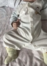 班杰威爾嬰兒衣服兩件裝男女寶寶春秋純棉哈衣爬爬服新生兒連體衣80 曬單實(shí)拍圖