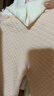 拉比【芯里暖暖夾絲】?jì)和瘖A絲護肚長(cháng)褲男童女童軟糯高腰護肚家居長(cháng)褲 粉紅 90 曬單實(shí)拍圖