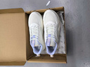 361°女鞋運動(dòng)鞋女春季新款軟底網(wǎng)面跑步鞋輕便透氣老爹鞋通勤鞋子女 羽毛白/粉筆紫 【店長(cháng)推薦】 38 【官方正品，假一罰十】 曬單實(shí)拍圖