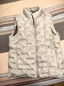 雪中飛90%絨[無(wú)痕壓膠]羽絨服馬甲男士秋冬季輕薄立領(lǐng)坎肩背心短款外套 曬單實(shí)拍圖