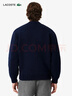 LACOSTE法國鱷魚(yú)男裝25秋冬新款時(shí)尚百搭針織衫開(kāi)衫外套|AH5170 166/藏青色 S 3 曬單實(shí)拍圖
