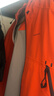 迪卡儂（DECATHLON）硬殼沖鋒衣男女春秋登山防風(fēng)防水單層夾克風(fēng)衣運動(dòng)外套MH500 霞光橙（男女同款）- 亞洲款 新款上市 加內膽選大一碼 XL 曬單實(shí)拍圖