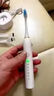電動(dòng)牙刷女士專(zhuān)用成人新年生日禮物年貨智能聲波防水軟毛牙刷 【霧白】全身防水+送4支抑菌刷頭【至尊款】 曬單實(shí)拍圖