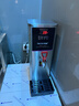 樂(lè )創(chuàng  )（lecon）開(kāi)水機商用步進(jìn)式開(kāi)水器商用電熱水器 燒水機不銹鋼奶茶店直飲水機 銀色 商用飲水機LC-DK-KW10SA 曬單實(shí)拍圖
