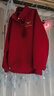 THINKPIRE男童加絨衛衣秋冬裝兒童紅色新年衣服2026童裝男孩高領(lǐng)青少年上衣 紅色 160 碼建議身高155CM 曬單實(shí)拍圖