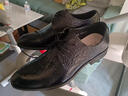 普步仕品牌真皮皮鞋男2026年新款商務(wù)正裝尖頭防臭男鞋休閑內增高軟底鞋 黑色加絨 內增高 40 曬單實(shí)拍圖