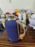 THERMOS膳魔師 THERMOS倫敦早餐復古系列電熱水壺家用304不銹鋼1.7L大容量 底座加熱 自動(dòng)斷電 瑪瑙藍現貨 曬單實(shí)拍圖