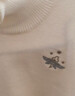 戴維貝拉兒童A類(lèi)毛衣女童高領(lǐng)套頭衫女中大童秋裝針織衫 曬單實(shí)拍圖